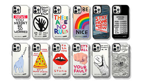CASETiFY collaborates with David Shrigley